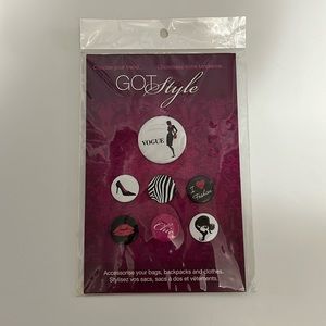 Fashion Pin & Patch Set